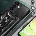 Samsung Galaxy S24+ Pyörivä Rengashybridikotelo Kamerasuojalla