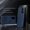 Samsung Galaxy S24+ Smart Clear View Käännä kotelo korttipaikalla - Safiiri