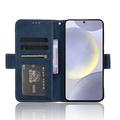 Samsung Galaxy S25 -kortinhaltijan lompakkokotelo - sininen