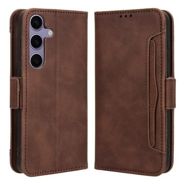 Samsung Galaxy S25 -kortinhaltijan lompakkokotelo - ruskea
