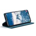 Samsung Galaxy S25 Caseme 013 Sarja Lompakkokotelo - Sininen