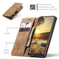 Samsung Galaxy S25 Caseme 013 Sarja Lompakkokotelo - Ruskea