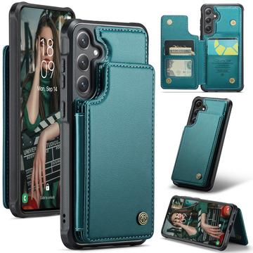 Samsung Galaxy S25 Caseme C22 Kotelo RFID-korttilompakko - vihreä