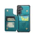 Samsung Galaxy S25 Caseme C22 Kotelo RFID-korttilompakko - vihreä