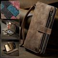 Samsung Galaxy S25 Caseme C30 Monitoiminen Lompakkokotelo - Ruskea