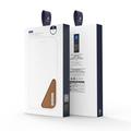 Samsung Galaxy S25 Dux Ducis Hivo Lompakkomallinen Nahkakotelo - Ruskea