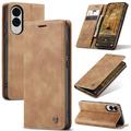 Samsung Galaxy S25 Edge Caseme 013 Sarja Lompakkokotelo - Ruskea