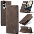 Samsung Galaxy S25 Edge Caseme 013 Sarja Lompakkokotelo - Kahvi