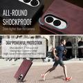 Samsung Galaxy S25 Edge Caseme 013 Sarja Lompakkokotelo - Viininpunainen