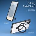 Samsung Galaxy S25 Edge Dux Ducis Aimo Hybridikotelo - yhteensopiva MagSafen - Musta