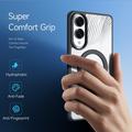 Samsung Galaxy S25 Edge Dux Ducis Aimo Hybridikotelo - yhteensopiva MagSafen - Musta