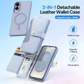 Samsung Galaxy S25 Edge Dux Ducis Lawa lompakko nahkakotelo magneettikannella