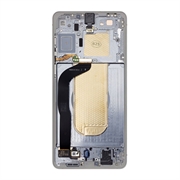 Samsung Galaxy S25 Edge Etukuori & LCD Näyttö GH82-37224A - Hopea