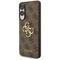 Samsung Galaxy S25 Edge Guess 4G Big Metal Logo Hybridikotelo - Ruskea