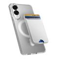 Samsung Galaxy S25 Edge Hybridikotelo - MagSafe-yhteensopiva - Läpinäkyvä