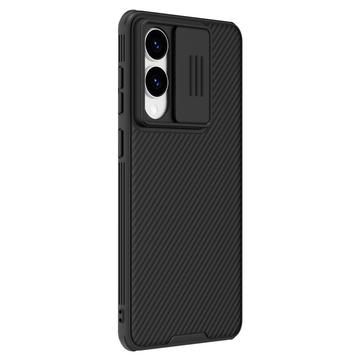 Samsung Galaxy S25 Edge Nillkin CamShield Pro Hybridikotelo - Musta