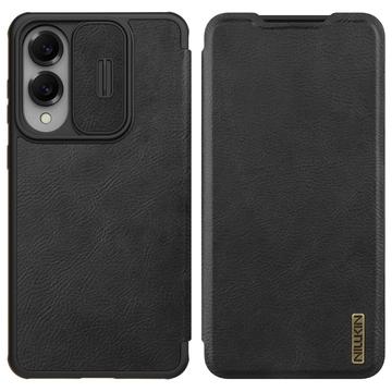 Samsung Galaxy S25 Edge Nillkin Qin Pro Lompakkokotelo - Musta