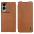 Samsung Galaxy S25 Edge Nillkin Qin Pro Lompakkokotelo - Ruskea