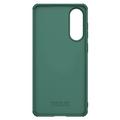 Samsung Galaxy S25 Edge Nillkin Super Frosted Shield Pro Hybridikotelo - Vihreä