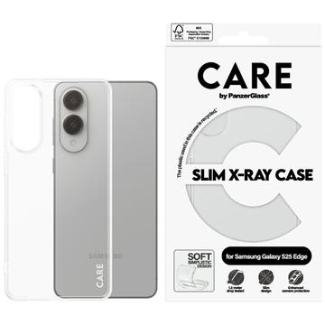 Samsung Galaxy S25 Edge PanzerGlass Care Fashion Slim X-Ray Suojakuori - läpinäkyvä
