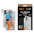 Samsung Galaxy S25 Edge PanzerGlass Care Flagship 3-in-1 yksityisyyspaketti - Kirkas