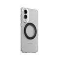 Samsung Galaxy S25 Edge PanzerGlass Kickstand Care Kotelo - MagSafe-yhteensopiva - Kirkas / Musta