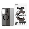 Samsung Galaxy S25 Edge PanzerGlass Care Smokey Urban Combat Suojakuori - MagSafe-yhteensopiva - Läpinäkyvä musta
