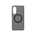 Samsung Galaxy S25 Edge PanzerGlass Care Smokey Urban Combat Suojakuori - MagSafe-yhteensopiva - Läpinäkyvä musta