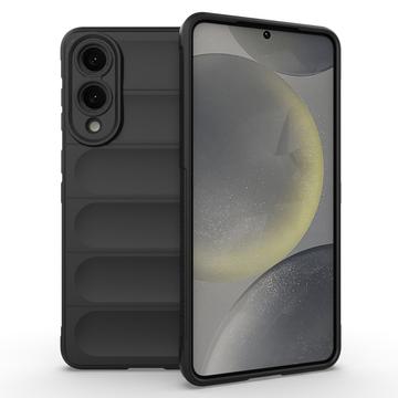 Samsung Galaxy S25 Edge Rugged TPU Suojakuori - Musta
