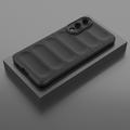 Samsung Galaxy S25 Edge Rugged TPU Suojakuori - Musta