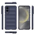 Samsung Galaxy S25 Edge Rugged TPU Suojakuori - Tummansininen