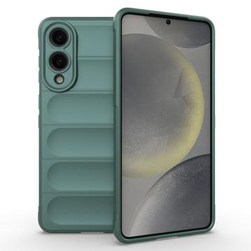 Samsung Galaxy S25 Edge Rugged TPU Suojakuori - Vihreä