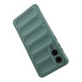 Samsung Galaxy S25 Edge Rugged TPU Suojakuori - Vihreä