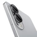 Samsung Galaxy S25 Edge Spigen Glas.tR Ez Fit Optik Pro Kameralinssin Panssarilasi - 9H - Musta