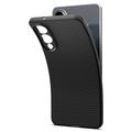 Samsung Galaxy S25 Edge Spigen Liquid Air TPU Suojakuori - Musta