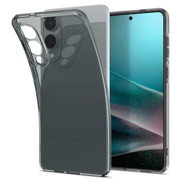 Samsung Galaxy S25 Edge Spigen Liquid Crystal TPU Suojakuori - Avaruuskristalli
