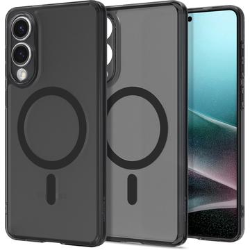 Samsung Galaxy S25 Edge Spigen Ultra Hybrid Mag Kotelo - Pakkanen musta