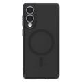 Samsung Galaxy S25 Edge Spigen Ultra Hybrid Mag Kotelo - Pakkanen musta
