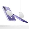 Samsung Galaxy S25 Edge Tech-Protect Flexair Magneettinen Hybridikotelo - Läpinäkyvä