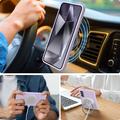 Samsung Galaxy S25 Edge Tech-Protect nestemäinen silikoni kotelo - MagSafe yhteensopiva - Mauve värinen