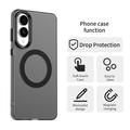Samsung Galaxy S25 Edge UltraGuard Matte MagSafe Kotelo - Musta