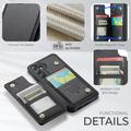 Samsung Galaxy S25 FE Caseme C22 Kotelo RFID-korttilompakko - Musta