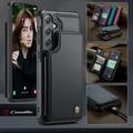 Samsung Galaxy S25 FE Caseme C22 Kotelo RFID-korttilompakko - Musta