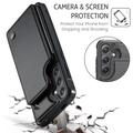 Samsung Galaxy S25 FE Caseme C22 Kotelo RFID-korttilompakko - Musta
