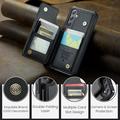 Samsung Galaxy S25 FE Caseme C22 Kotelo RFID-korttilompakko - Musta