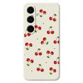 Samsung Galaxy S25 FE Kirsikkakuvioinen TPU-kotelo