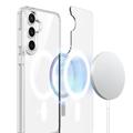 Samsung Galaxy S25 FE Hybridikotelo - MagSafe-yhteensopiva - Läpinäkyvä
