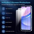 Samsung Galaxy S25 FE Saii 2-1:ssä TPU Suojakuori & Panssarilasi - 9H