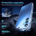 Samsung Galaxy S25 FE Saii 2-1:ssä TPU Suojakuori & Panssarilasi - 9H