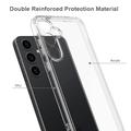 Samsung Galaxy S25 FE Naarmunkestävä Hybridikotelo - Läpinäkyvä